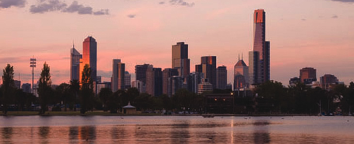 Melbourne skyline