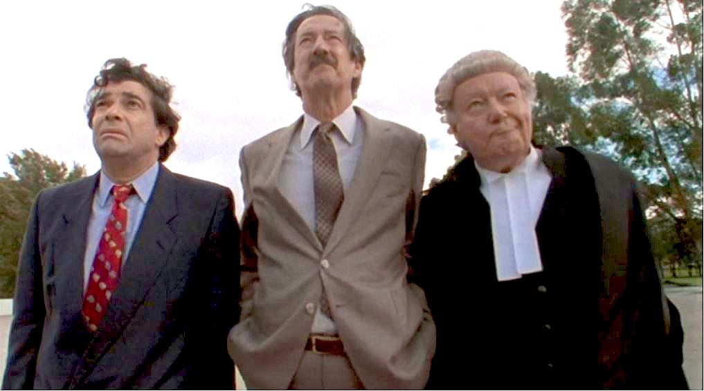 The popular Australian film&nbsp;The Castle&nbsp;depicts the fight by Darryl Kerrigan against the compulsory acquisition of his family home for the extension of an airport. This image from the film shows Darryl and his legal team approaching the High Court to argue that the acquisition breaches the requirement for just terms in section&nbsp;51(xxxi) of the Constitution.